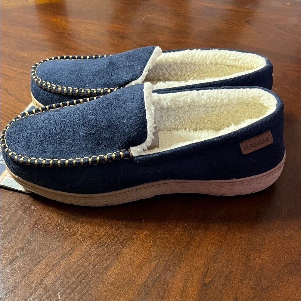 Haggar Men's Plaid Comfort Slippers